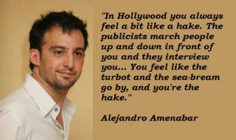 Alejandro Amenabar's quote #4