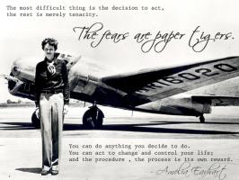 Amelia Earhart's quote