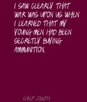 Ammunition quote #1