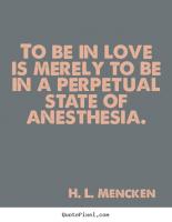 Anesthesia quote #1