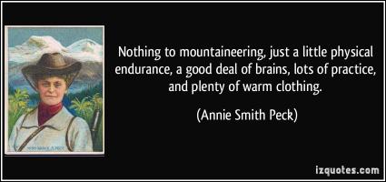 Annie Smith Peck's quote #1