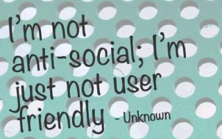 Antisocial quote #1