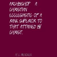 Archbishop quote #1