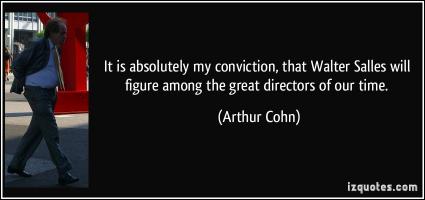 Arthur Cohn's quote #3