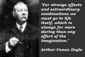 Arthur Conan Doyle's quote