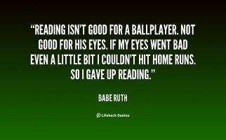 Ballplayer quote #3