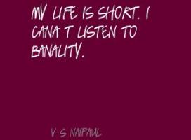 Banality quote #2