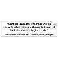 Banker quote #1