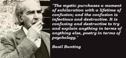 Basil Bunting's quote #2