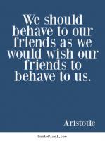 Behaving quote #1