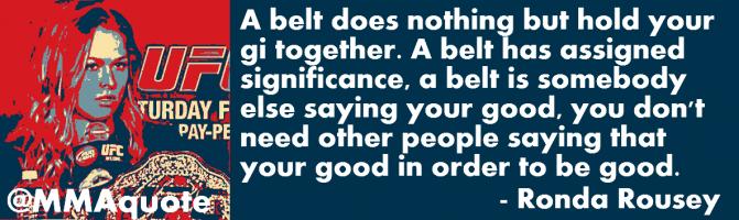 Belts quote #1