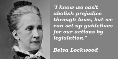 Belva Lockwood's quote #2