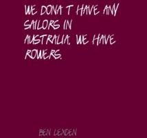Ben Lexcen's quote #1