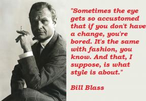 Bill Blass's quote