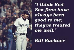 Bill Buckner's quote