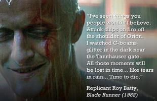 Blade Runner quote #2
