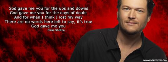 Blake Shelton's quote