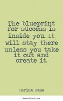 Blueprint quote #1