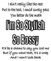 Bossy quote #1