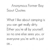 Boy Scout quote #2