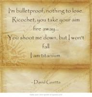Bulletproof quote #2