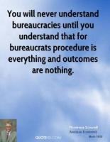 Bureaucracies quote #2