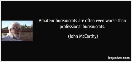 Bureaucrats quote #2