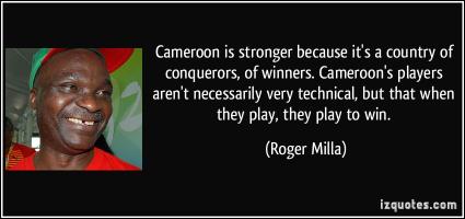 Cameroon quote #2