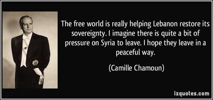 Camille Chamoun's quote #1