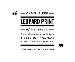 Camouflage quote #2