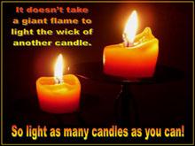 Candles quote #1