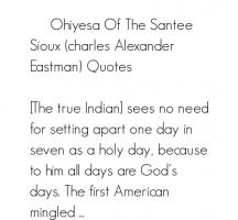 Charles Alexander Eastman's quote #1