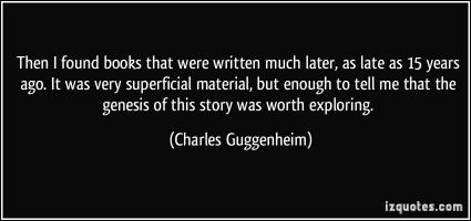 Charles Guggenheim's quote #2
