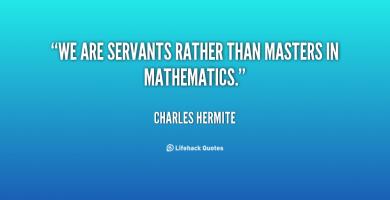 Charles Hermite's quote #1