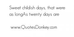Childish quote #4