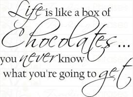 Chocolates quote #1