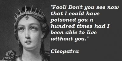 Cleopatra quote #1