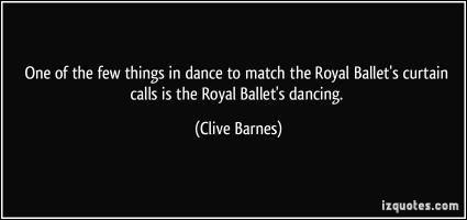 Clive Barnes's quote #1