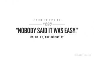 Coldplay quote #1