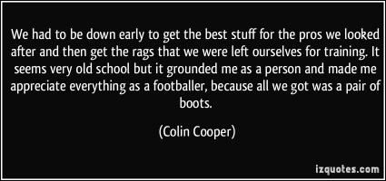 Colin Cooper's quote #3