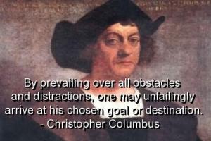 Columbus quote #1