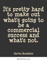 Commercial Success quote #2