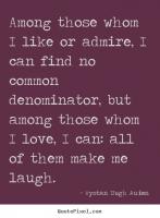 Common Denominator quote #2