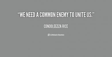 Common Enemy quote #2