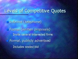 Competitive quote #2