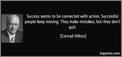 Conrad Hilton's quote