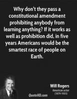 Constitutional Amendment quote #2