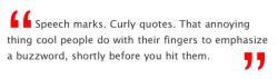 Curly quote #1
