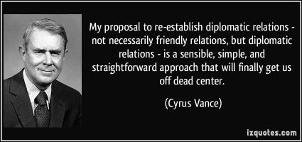 Cyrus Vance's quote #1