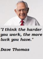 Dave Thomas's quote #4